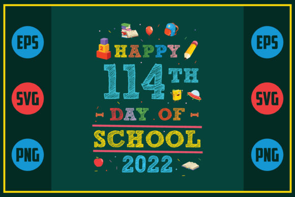 Happy 114th Day of School 2022 Embroidery Design Review